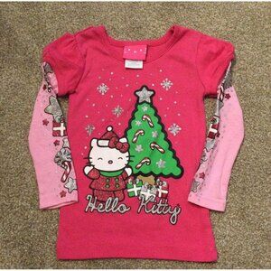 3T GUC HELLO KITTY Christmas Holiday Tee